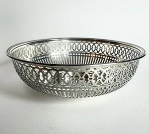 Antique Watson Co STERLING SILVER RETICULATED 5.5 in BOWL 3200 Dish - Picture 1 of 6