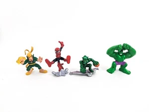 Marvel Super Hero Squad 2006 SPIDERMAN HULK GREEN GOBLIN GLIDER IRON FIST figure - Picture 1 of 6