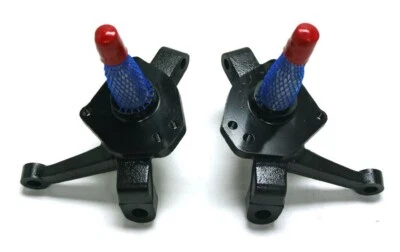 Ford Mustang II 1974 a 1978 2 pintos acero forjado 1 pieza 2" husillos de caída par Foto 1 de 4