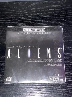 Aliens Motion Soundtrack Score Series 7” 45 RPM Vinyl Record (SEALED) - Image 1 of 2