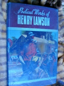 OLD USED BOOK POETICAL WORKS OF HENRY LAWSON PUB 1966 272 PAGES ACCEPTABLE CON - Picture 1 of 6