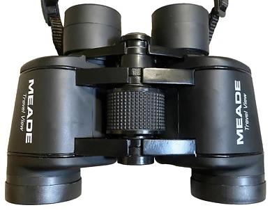 Meade Travel View 7x35 Wide Angle Binoculars – Black - Image 1 of 3