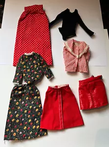 7 pezzi vestiti Barbie vintage anni 70 - Foto 1 di 4