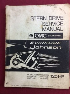 1970 Used OMC Stern Drive Service Manual # 384488 # 174 - Picture 1 of 8