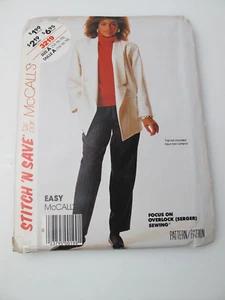 Vintage McCall's Pattern 3219 Jacket & Pants Sewing Craft Project Sz 14-16-18(U) - Picture 1 of 6