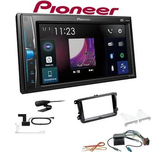 Pioneer 2-DIN Autoradio Bluetooth DAB+ für Skoda Superb II ab 2010 piano black - Bild 1 von 6