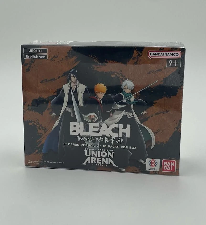 Union Arena TCG Bleach: Thousand-Year Blood War UE01BT Sealed Booster Box - Image 1 of 1
