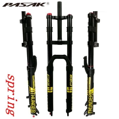 Mountain Bike Double Shoulder Air Front Fork Shoulder Control 27.5/29 "Damping - Image 1 of 4