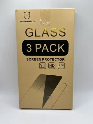 Протектор Mr.Shield для iPhone 4/4S [закаленное стекло] упаковка 2 шт. *ТОЛЬКО 2 в коробке* - Изображение 1 из 3