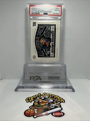 2003 JEREMY SHOCKEY Upper Deck Patch Collection All Upper Deck - #UD-7 - Image 1 of 3