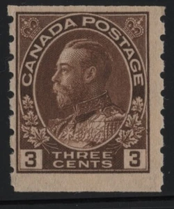 #129 Admiral Canada mint never hinged - Picture 1 of 2