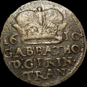 1610 Gabriel Bathory. Silver Groschen. Transylvania. Rare - Picture 1 of 2