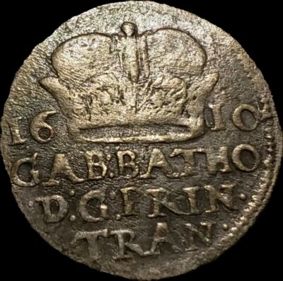 1610 Gabriel Bathory. Silver Groschen. Transylvania. Rare - Image 1 of 2