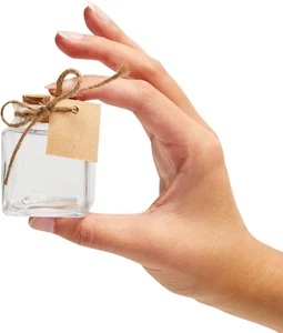 15 Pack Small Glass Bottles with Cork Stoppers - Mini Jars with Cork Lids, Tw... - Picture 1 of 12