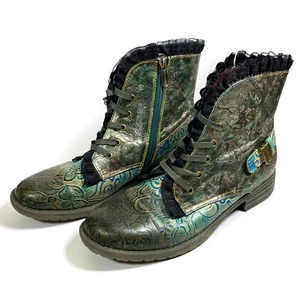 Botas L'Artiste Spring Step Fatimah-Blum Cremallera al Tobillo - Talla 39 / 8.5 Botines - Imagen 1 de 9