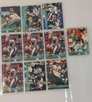 Topps Stadium Club 1991 NFL Cards, Complete your set - Image 1 of 4