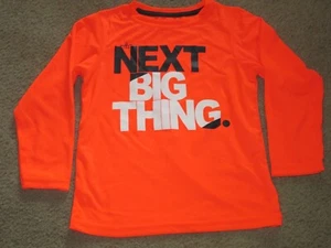 Carter's active long sleeve unisex swim top-New w/o tags-size 5-neon orange - Picture 1 of 4