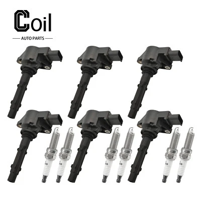 6 bobinas de encendido y bujía para Mercedes-Benz C300 2010-2011 3,0 L 3,5 L Foto 1 de 4