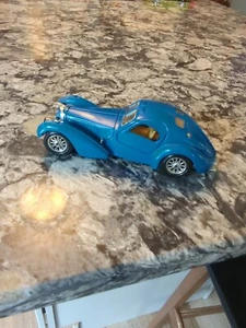 1936 Bugatti Atlantic Burago Bijoux Collection 1:24 Sky Blue Made in Italy! - Picture 1 of 4