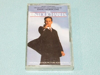 THE UNTOUCHABLES: ORIGINAL MOTION PICTURE SOUNDTRACK (Cassette, 1987) ~Morricone Foto 1 de 4