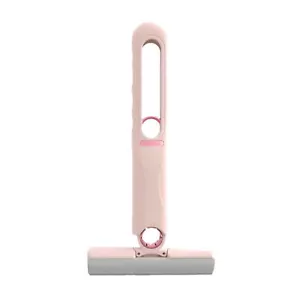 Window Squeegee Comfortable Grip Wiping Car Window Glass Sponge Cleaner Lon Pink - Picture 1 of 9