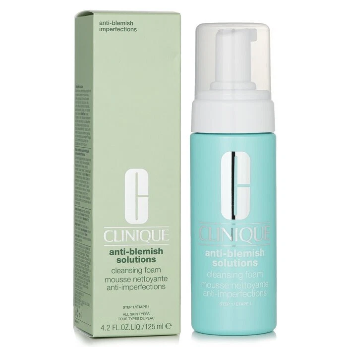 Clinique Anti-Blemish Solutions Cleansing Foam 6KN9 125ml #usau - Image 1 of 1