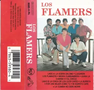 Los Flamers 1988 "Los Flamers" RCA International New Cassette de tienda cerrada - Picture 1 of 2
