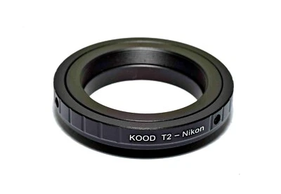 KOOD T Mount for Nikon T2 screw thread mount lens to Nikon AF adapter ring  (UK) - Image 1 of 4