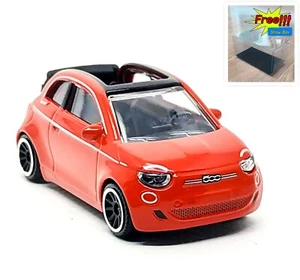 Majorette Fiat 500 icon Cabriolet Red 1:55 (3") no Package - Picture 1 of 8