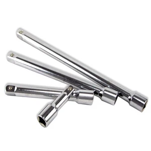 4pc 1/2" DRIVE CHROME EXTENSION BAR SOCKET SET - Picture 1 of 1