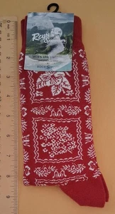 Neue Reyn Spooner Hawaii / Socksmith rote Socken - klassischer Lahaina Matrosen-Druck. - Bild 1 von 3