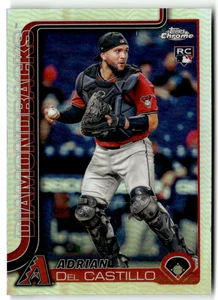 2025 Topps Chrome MLB No. 240 Adrian del Castillo Rookie Refractor - Bild 1 von 2