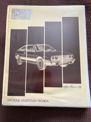Reparaturanleitung Leitfaden alfa Romeo Sprint 1985 - Bild 1 von 4