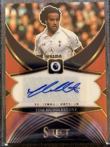 2024-25 Panini Select Premier League Tom Huddlestone #Ss-Thu Red Prizm Auto - Bild 1 von 2