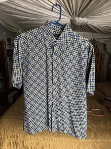 Jhane Barnes Shirt Size S 100% Silk - Picture 1 of 4