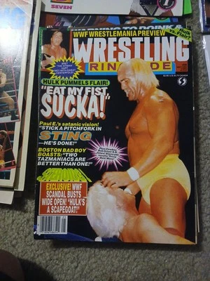 REVISTA LUCHA LIBRE RINGSIDE Edición #58 Mayo 1992 Gran Forma Foto 1 de 2