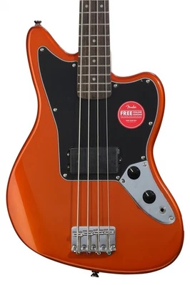 Bajo Squier Affinity Series Jaguar H - Naranja metálico, exclusivo de Sweetwater Foto 1 de 4