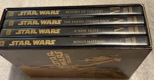 Star Wars Trilogy Episodes 4-6 (DVD 2004, 4-Disc Set, Full Screen (IV-VI) - Picture 1 of 9