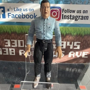 2001 WWF WWE Jakks Pacific JR Jim Ross Wrestling Actionfigur AEW Ansager - Bild 1 von 2