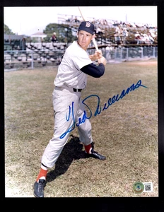 TED WILLIAMS HOF Signed Autograph Auto 8x10 Color Photo Red Sox Beckett 💎 COA - Picture 1 of 4
