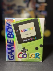 NINTENDO GAMEBOY COLOR NEONGRÜN IN OVP || VERPACKUNG || MARIO ZELDA || - Bild 1 von 13