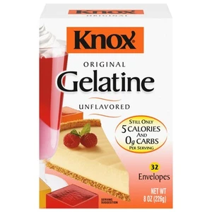Original Unflavored Gelatin, 32 ct Packets - Picture 1 of 8