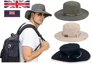 Sun Hat Safari Bucket Fishing Packable Quick dry Crushable Lightweight UK NEW - Picture 1 of 30