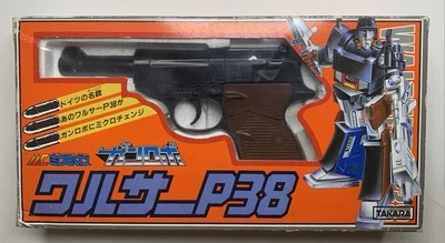 Pistola Takara Walther P38 Robo MC-12 1983 Micro Cambio Transformadores Megatron Japón Foto 1 de 4