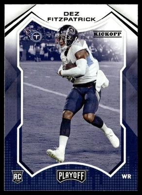 2021 Panini Playoff Kickoff Dez Fitzpatrick Rookie Tennessee Titans #230 - Image 1 of 2