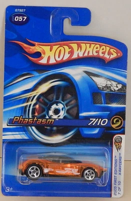 Phastasm Sports Car Hot Wheels 2005-052 First Edition X-Raycers Retired 2018 - Image 1 of 4