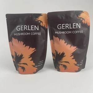 Lot de 2 mélanges superaliments café champignons Gerlen - 30 portions chacune Exp 27/03/26 - Photo 1/8