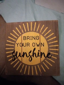 Art Saying Box For Wall - Picture 1 of 3