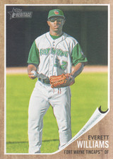 2011 Topps Heritage Minors #149 Everett Williams