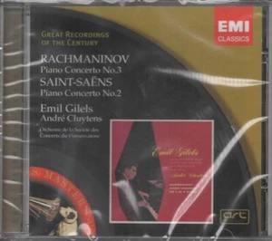Emil Gilels Rachmaninov Piano Concerto No.3 Saint-Saens Piano Conc. No.2 CD NEU - Imagen 1 de 2